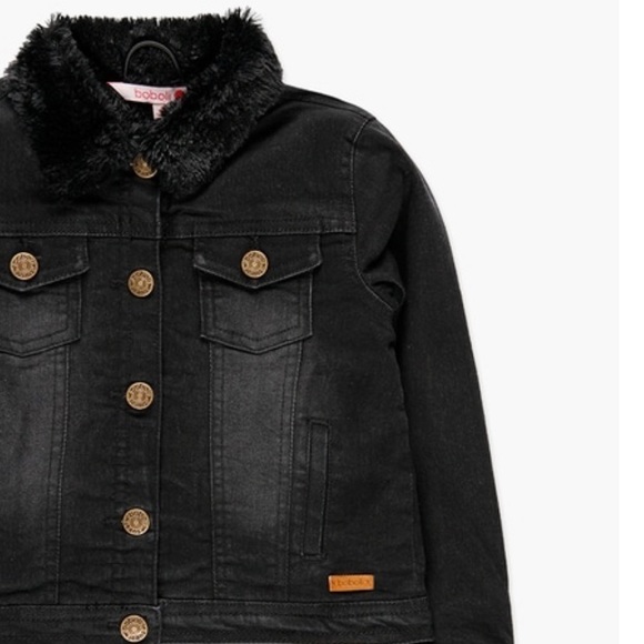 Boboli Denim Girl’s jacket Size 4 NWT - Picture 3 of 4